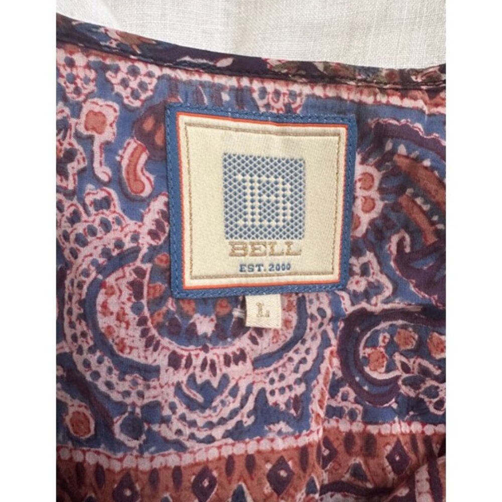 Hunter Bell. Maxi Patterned Dress. Size L. - image 4